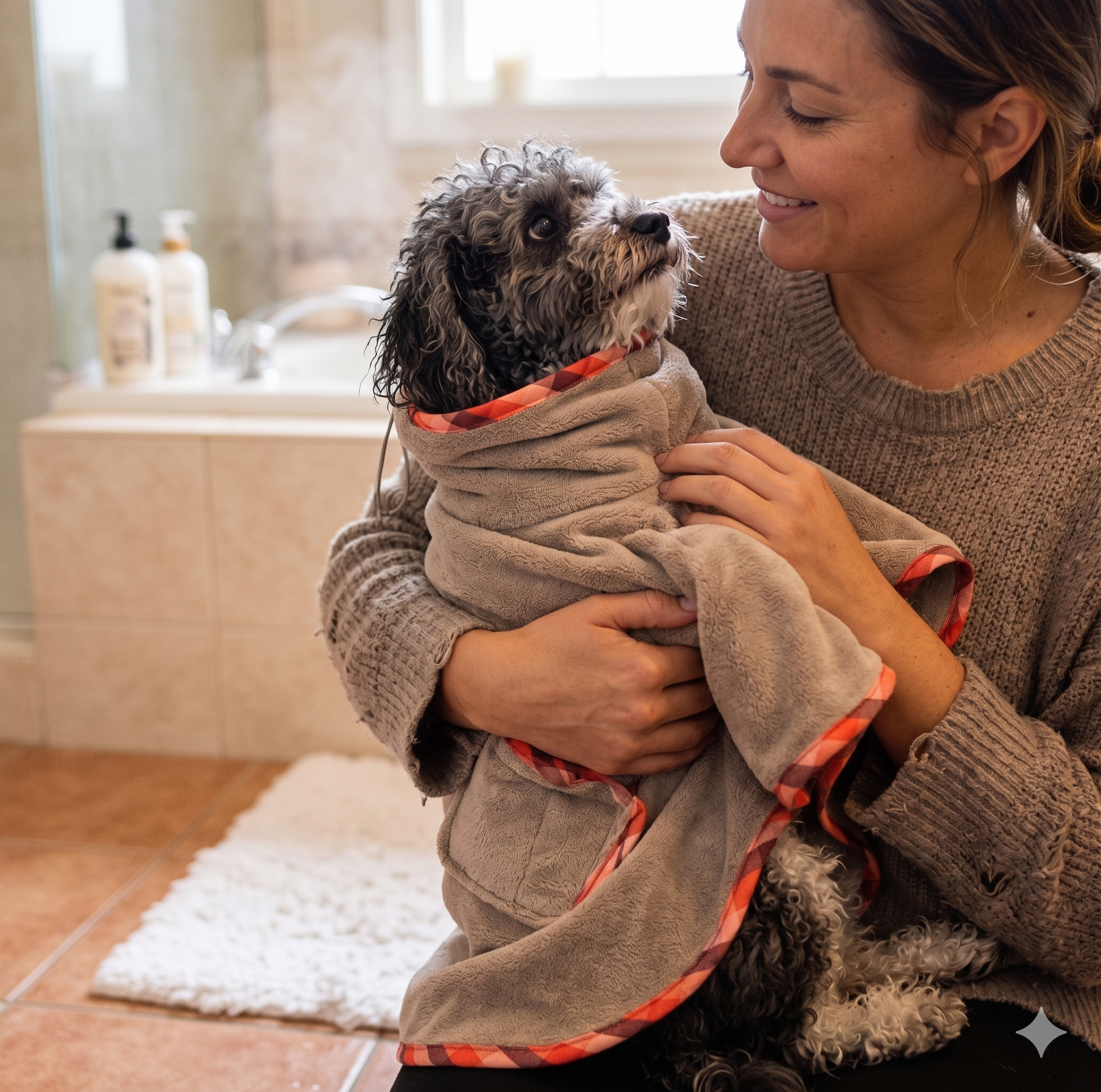 Köpek Silkinme Havlusu